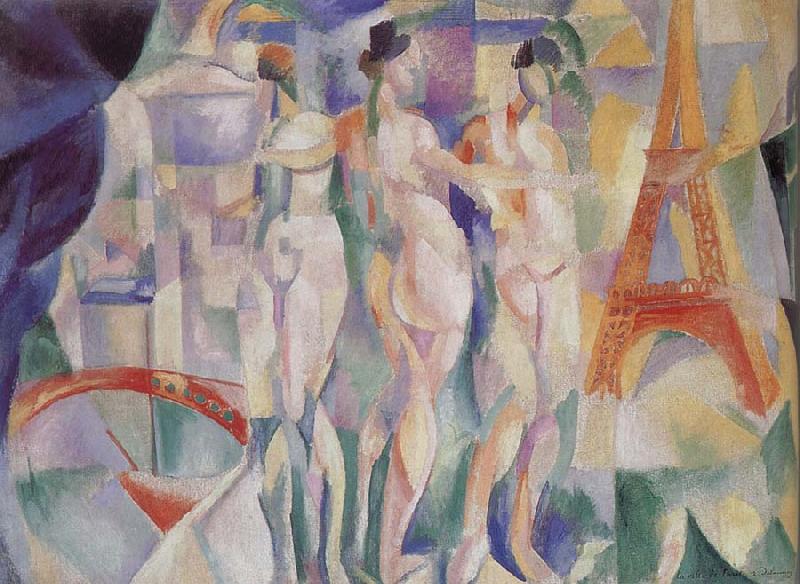 Delaunay, Robert The City of Paris oil painting image
